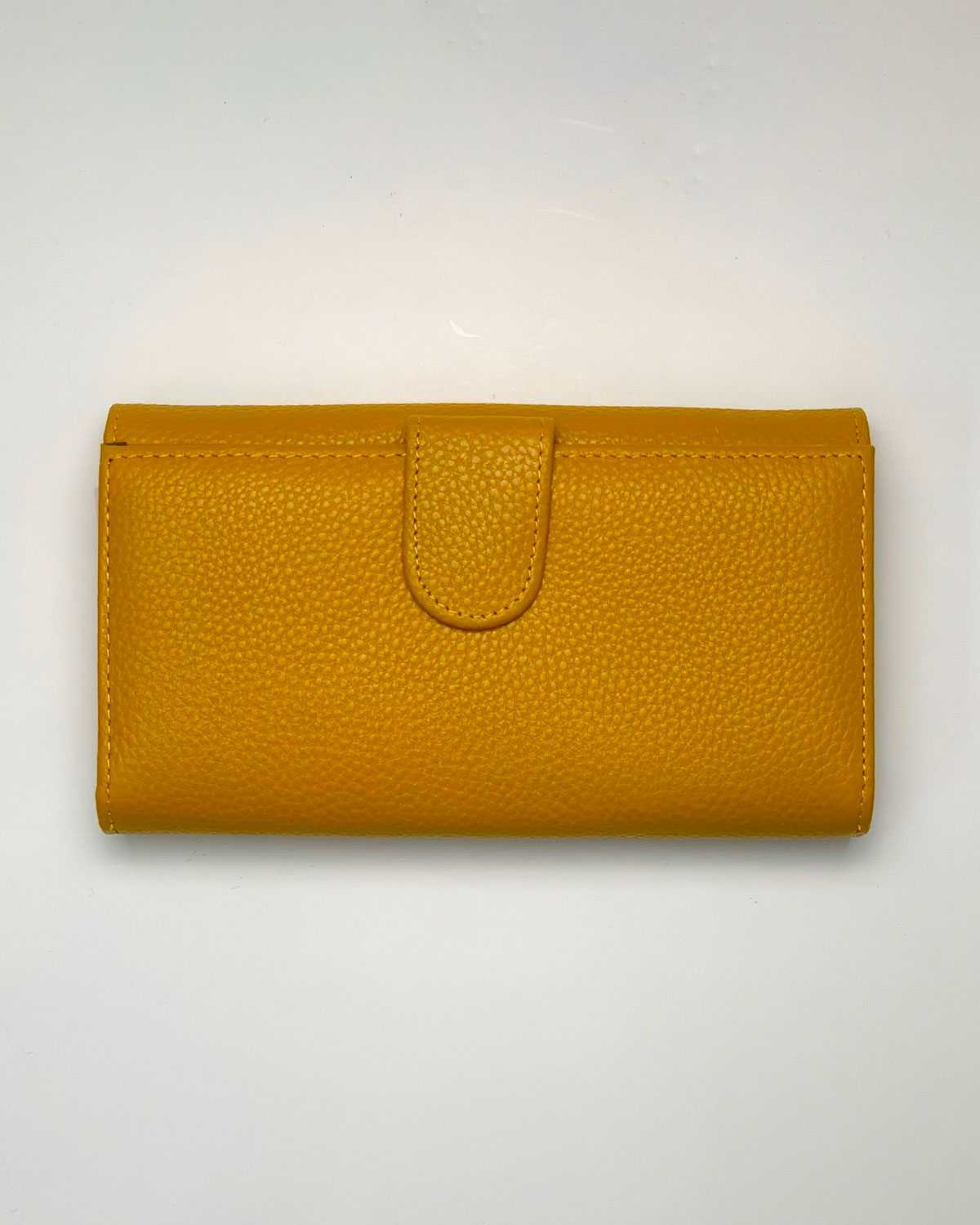 Portafoglio Portamonete Porta Carte donna Athena in vera pelle artigianale Giallo