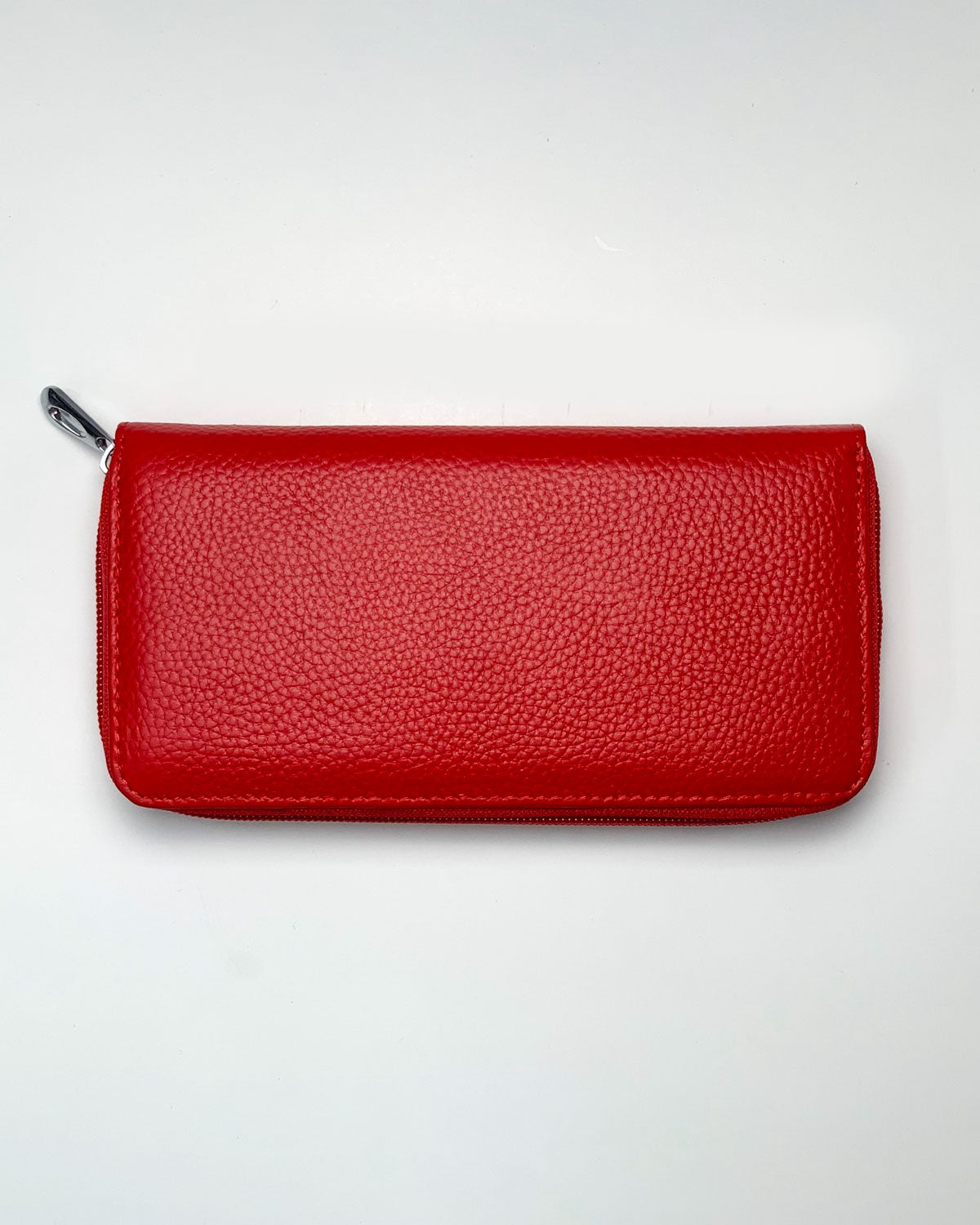 Nefertari Women's Wallet, Coin Purse, Card Holder, Made in Italy, Genuine Handmade Leather, Red