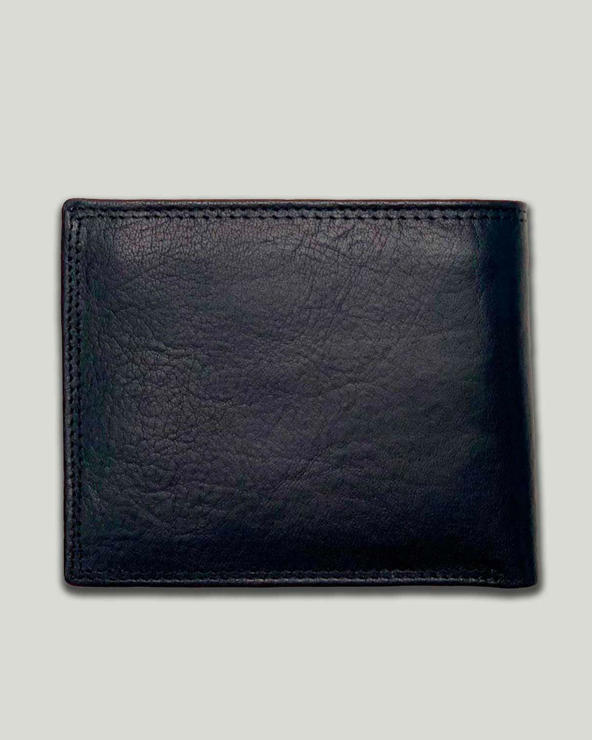 Ercole Men's Wallet, Coin Purse, Card Holder, Made in Italy, Genuine Black Leather