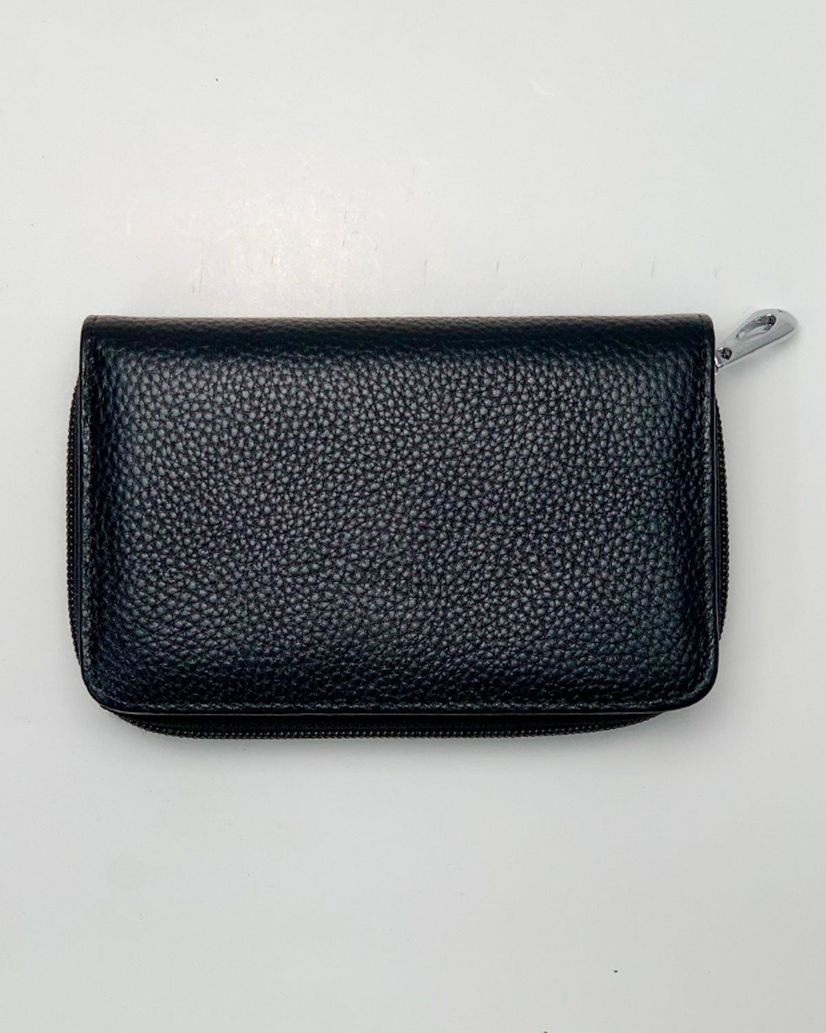 Demetra Women's Wallet, Coin Purse, Card Holder, Made in Italy, Black, Genuine Leather