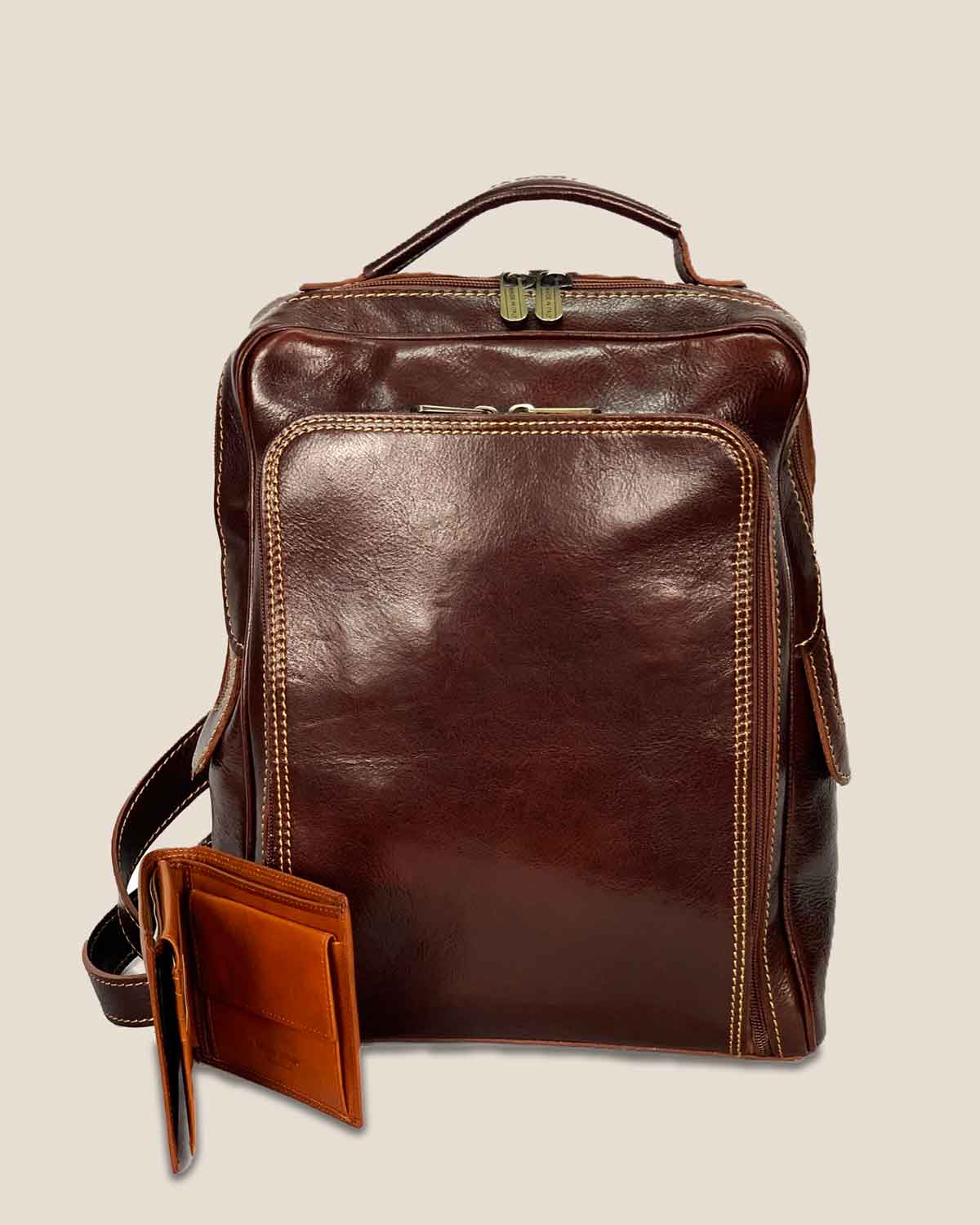 Maria Elena Women's Backpack with Wallet and Scarf