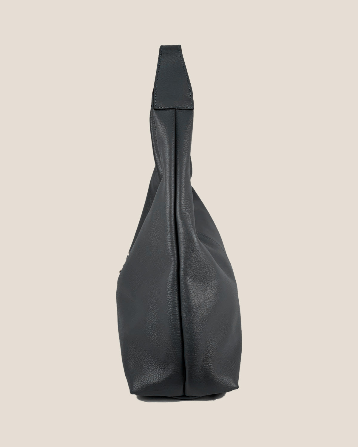 Borsa Spalla Hobo Donna Laura Vera Pelle Nero