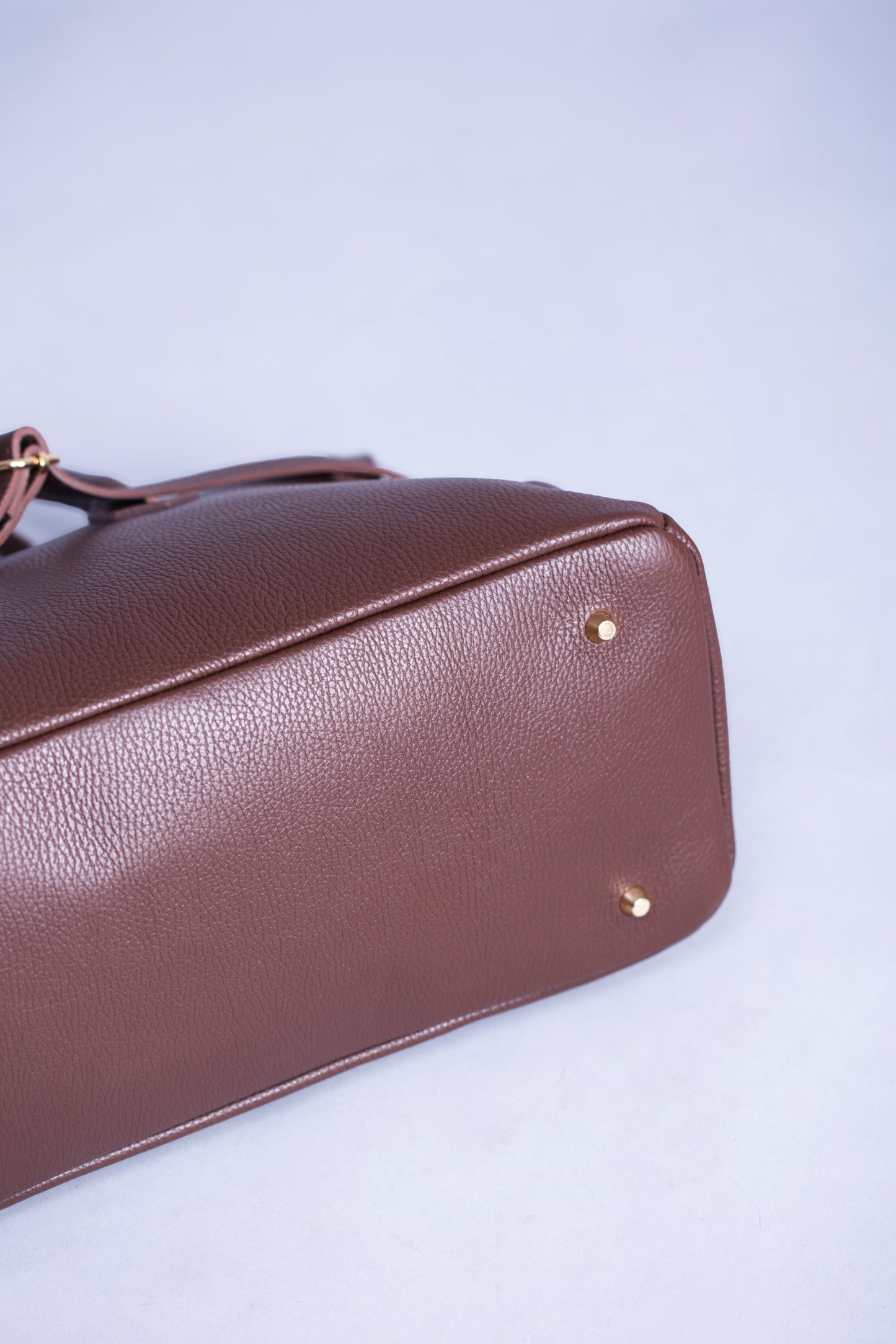 Borsa Donna LUNA in Vera Pelle Cioccolato Made in Italy – Eleganza Artigianale