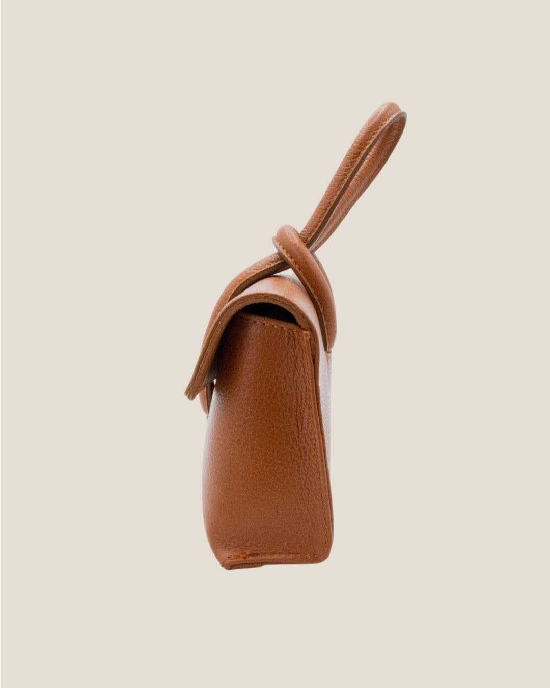 Borsa a mano e tracolla in pelle Sophie Cognac