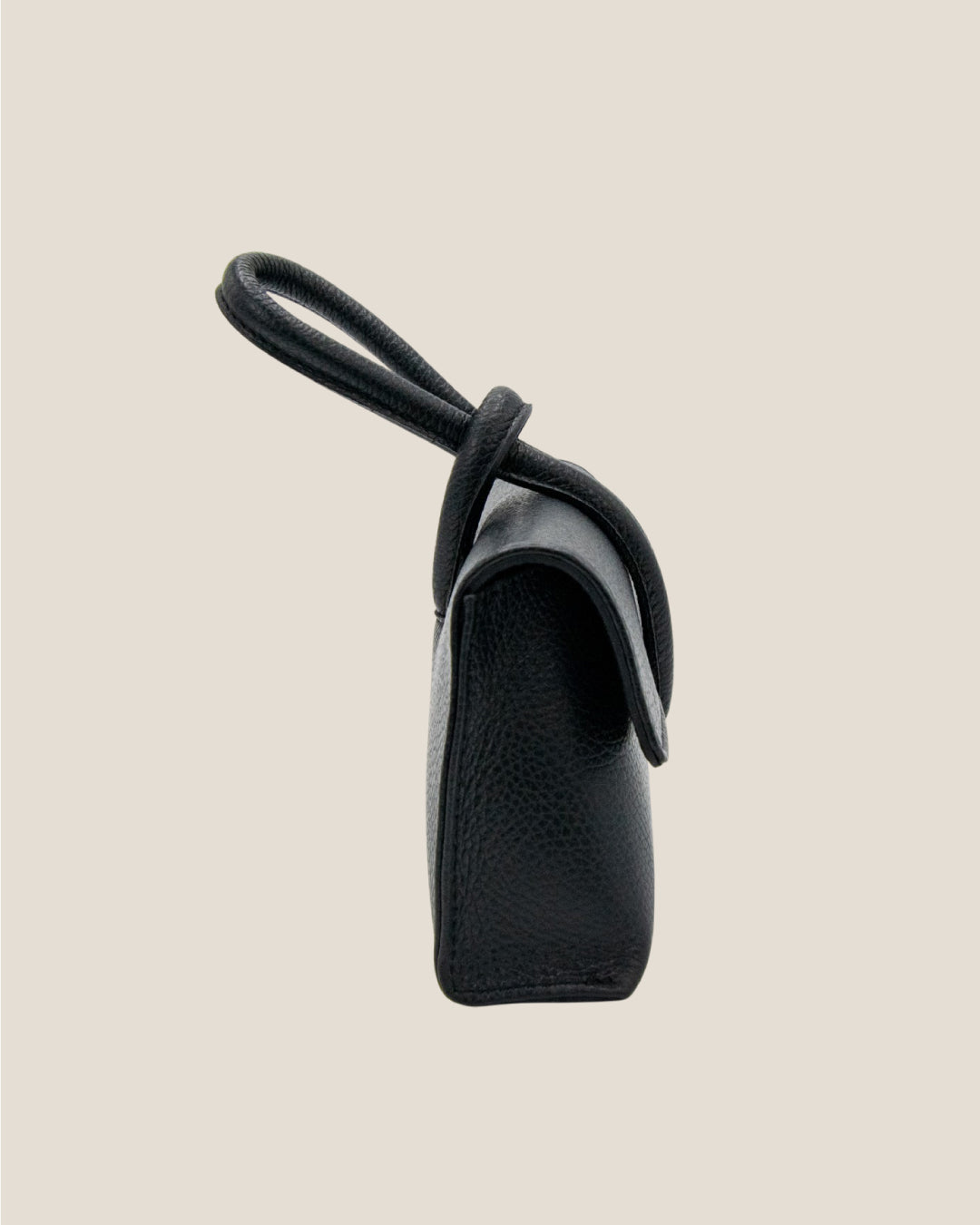 Borsa a mano e tracolla in pelle made in italy Sophie nero