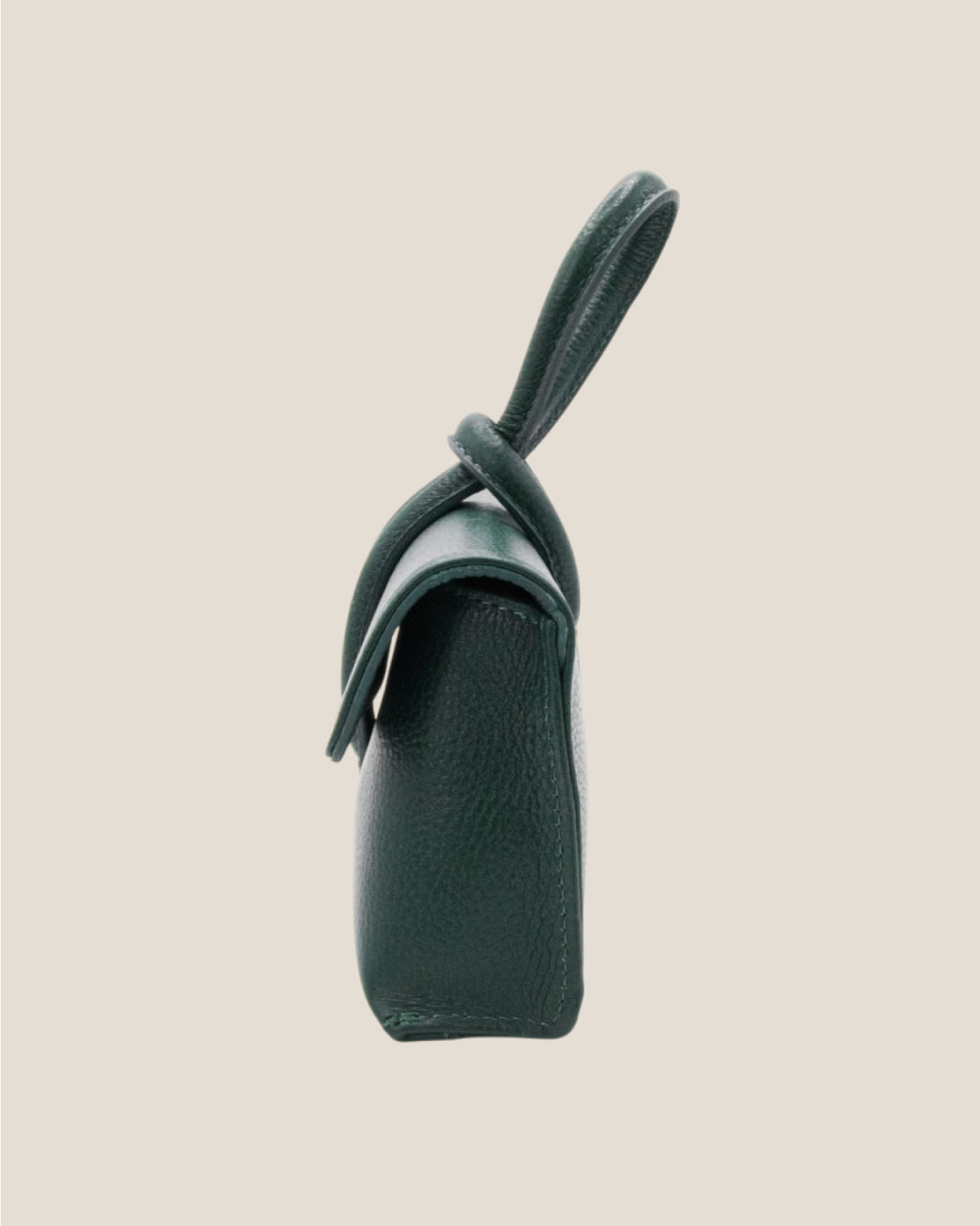 Borsa a mano e tracolla in pelle Sophie Verde