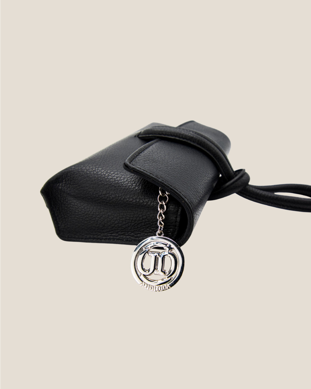 Borsa a mano e tracolla in pelle made in italy Sophie nero