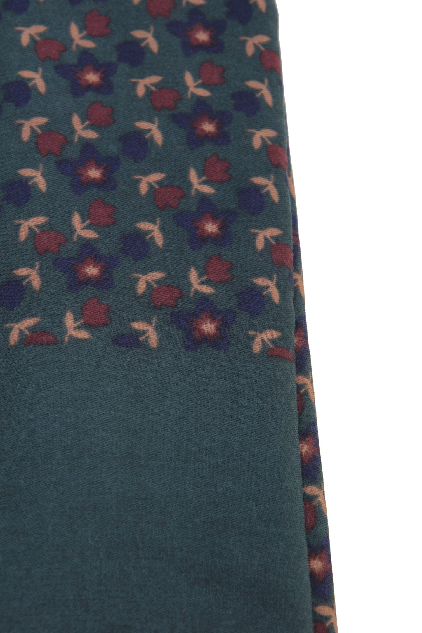 Sciarpa, foulard, Pashmina  Uomo/Donna in Lana e Acrilico Verde con motivi fluoreali